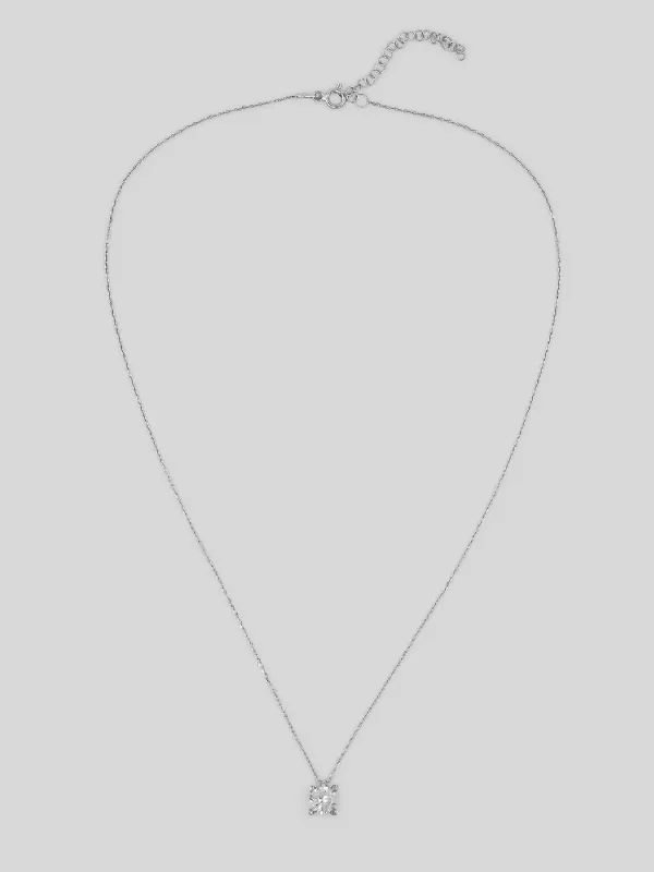 Tektaş Minimal Gümüş Kolye – Kadın Gümüş Kolye