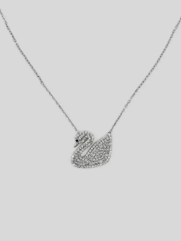 Kuğu Gümüş Kolye - Elenis Collection Kuğu Gümüş Kolye – Kadın Gümüş Kolye