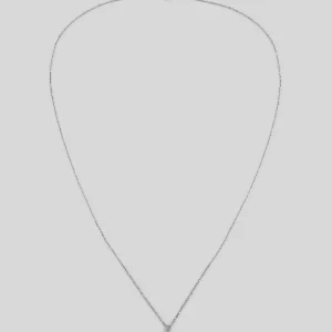Collana in Argento con Fiore di Loto Viola e Pietre Erbario – Collana in Argento da Donna